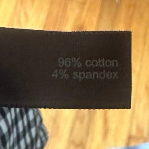 The Limited Gingham Ruffle Button-Down – Black & White - Picture 8 of 8